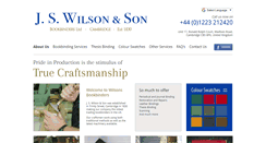 Desktop Screenshot of jswilsonandson.co.uk